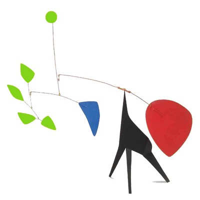 Mobile de Calder (adapté au code couleur…)
